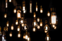 Led Sfera D9,5: Lampadine Edison vintage a filamento. Led luce calda - 712248