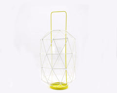 Lanterna Espace Yellow: lanterne grandi in metallo Pomax - 30627-YEL