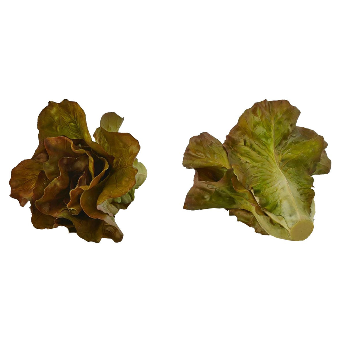 Lattuga artificiale H15 D18 | Frutta e verdura finta - 257233