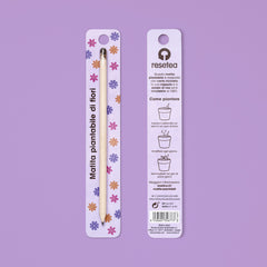 Matita Piantabile di Fiori – Matita Ecosostenibile in Carta Riciclata con Semi