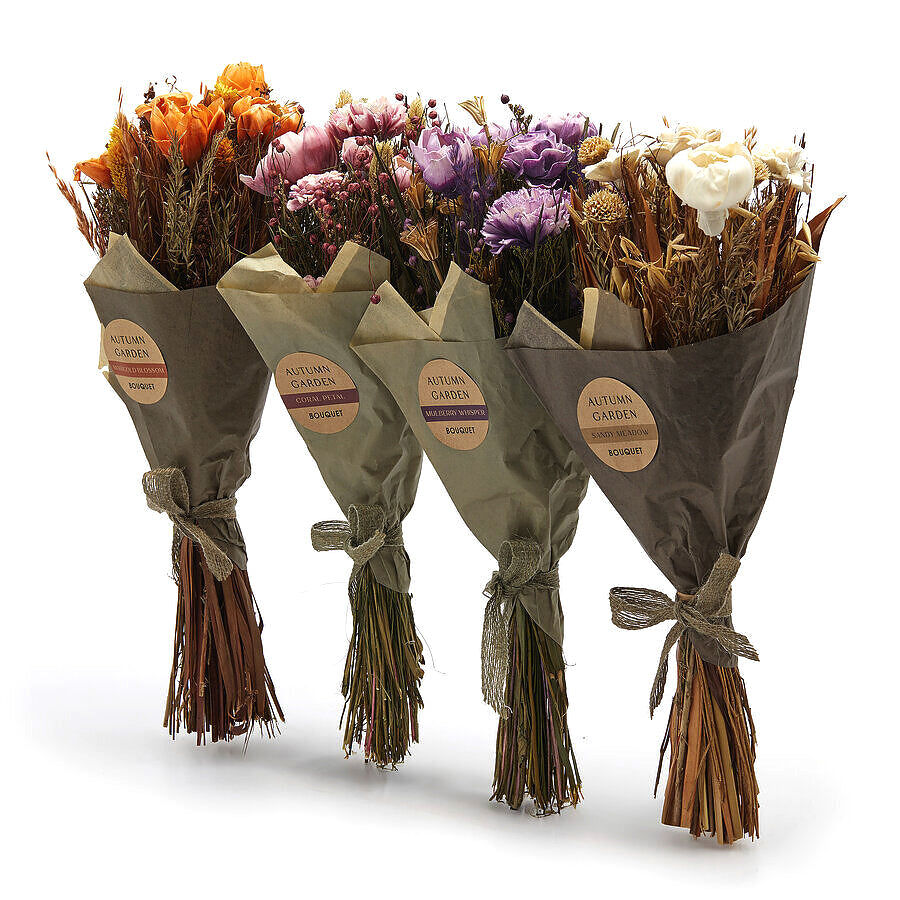 Mazzo di Fiori Secchi e di Carta Multicolor Orange H45 EDG Enzo De Gasperi