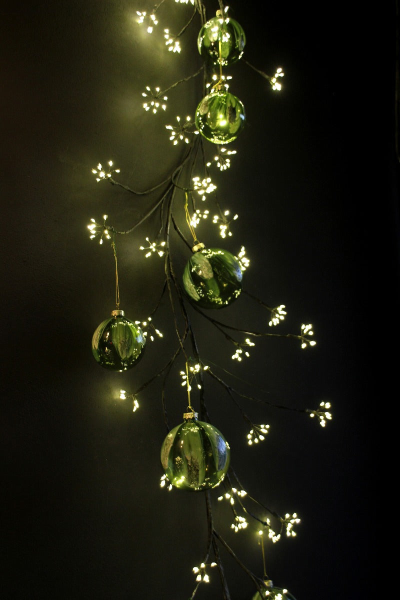 Pallina di Natale Moss in vetro soffiato  - CONFIG0316