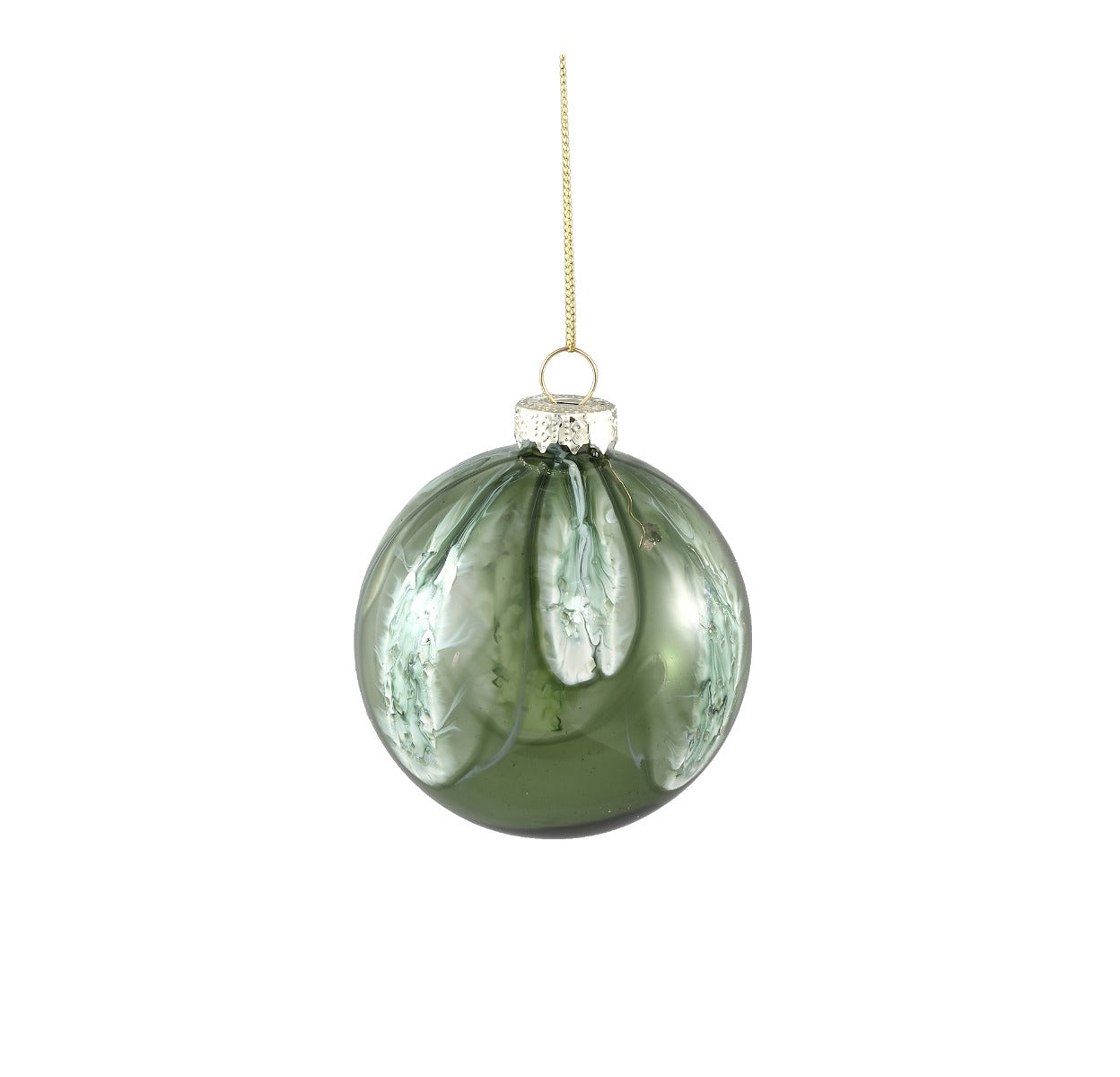 Pallina di Natale Moss in vetro soffiato &Oslash; 8 - 703626