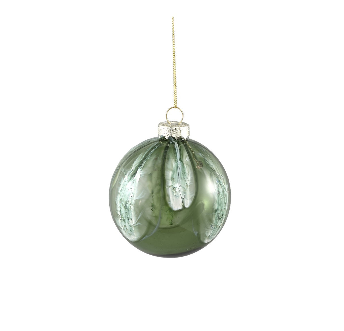 Pallina di Natale Moss in vetro soffiato &Oslash; 8 - 703626