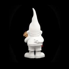 Statuetta In Poliresina Nano Bernardo Lucky Bianco H12 Cm - NANO121092