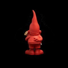 Statuetta In Poliresina Nano Bernardo Lucky Rosso H12 Cm - NANO121093