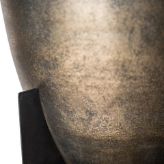 Vaso Nevio Silver | Vaso in alluminio color bronzo - 700287