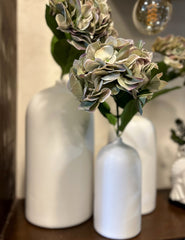 Ortensia artificiale Green Pink Real Touch H50 | Fiori artificiali Real Touch - 215750,75