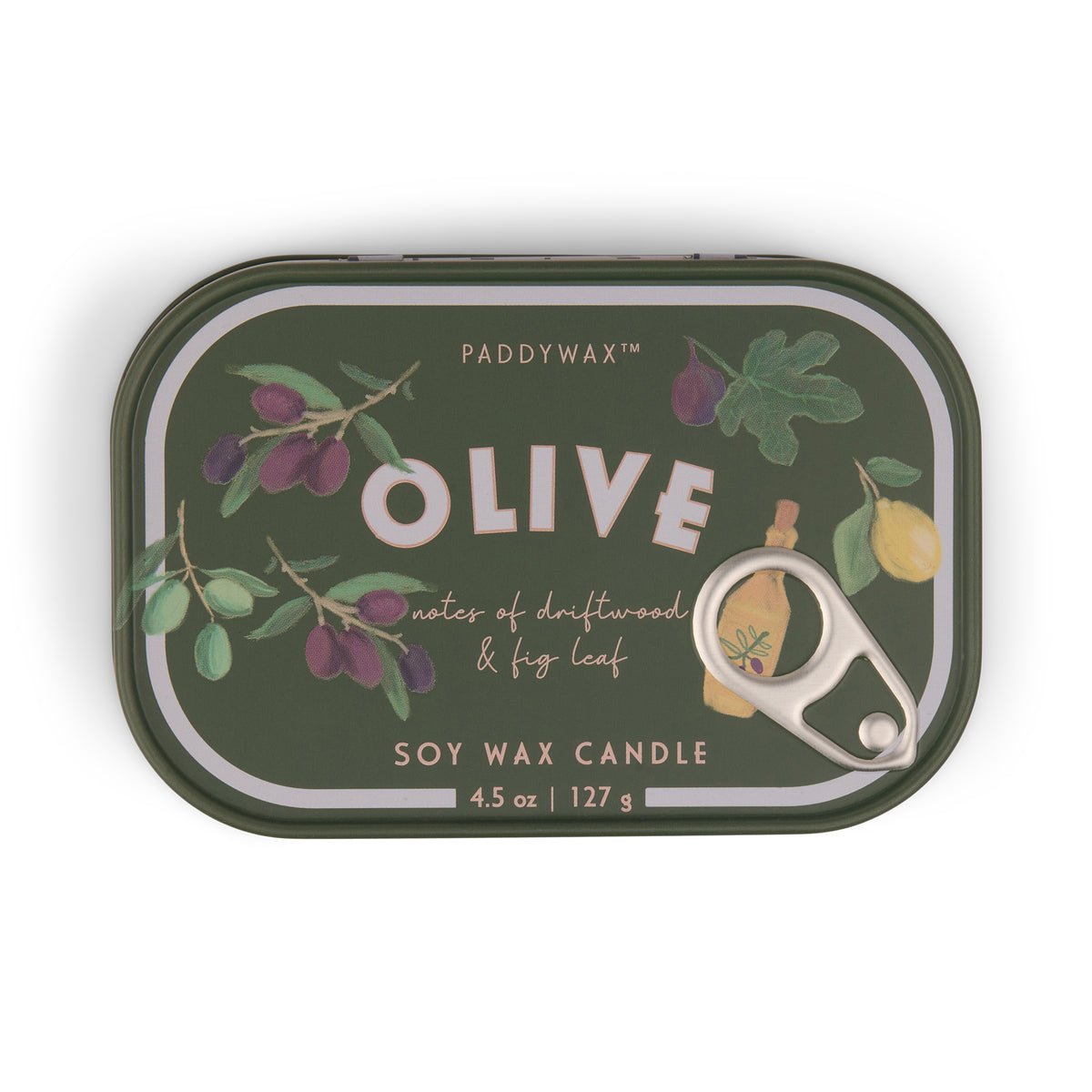 Paddy Wax Candela Profumata - Collezione Bistrot – Fig & Olive