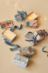 Candele profumate Paddywax Christmas Village ambientazione natalizia