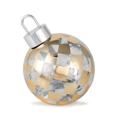 Baden Collection Decoro Luminoso Palla Vetro Oro con Led - 1248781