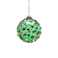 EDG - Enzo De Gasperi Palla in Vetro Verde Super Gemme D10