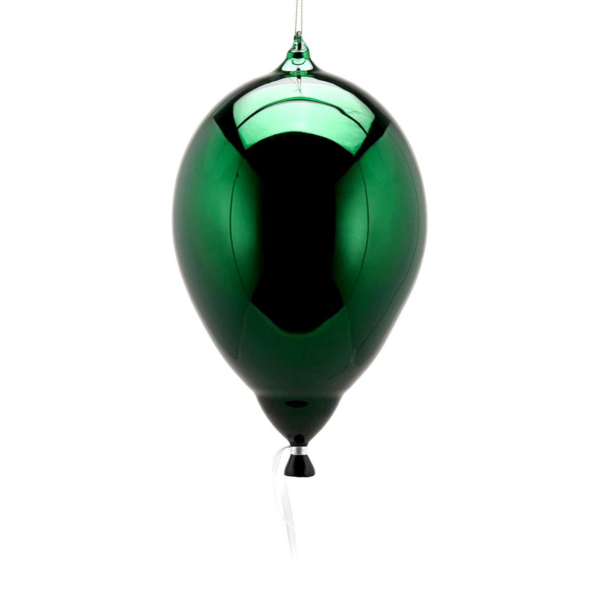 Palloncino da appendere in vetro verde H32 - 683843,70