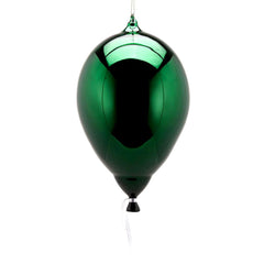 Palloncino da appendere in vetro verde H32 - 683843,70
