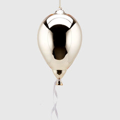 Palloncino da appendere in vetro oro H24 - 683842,01