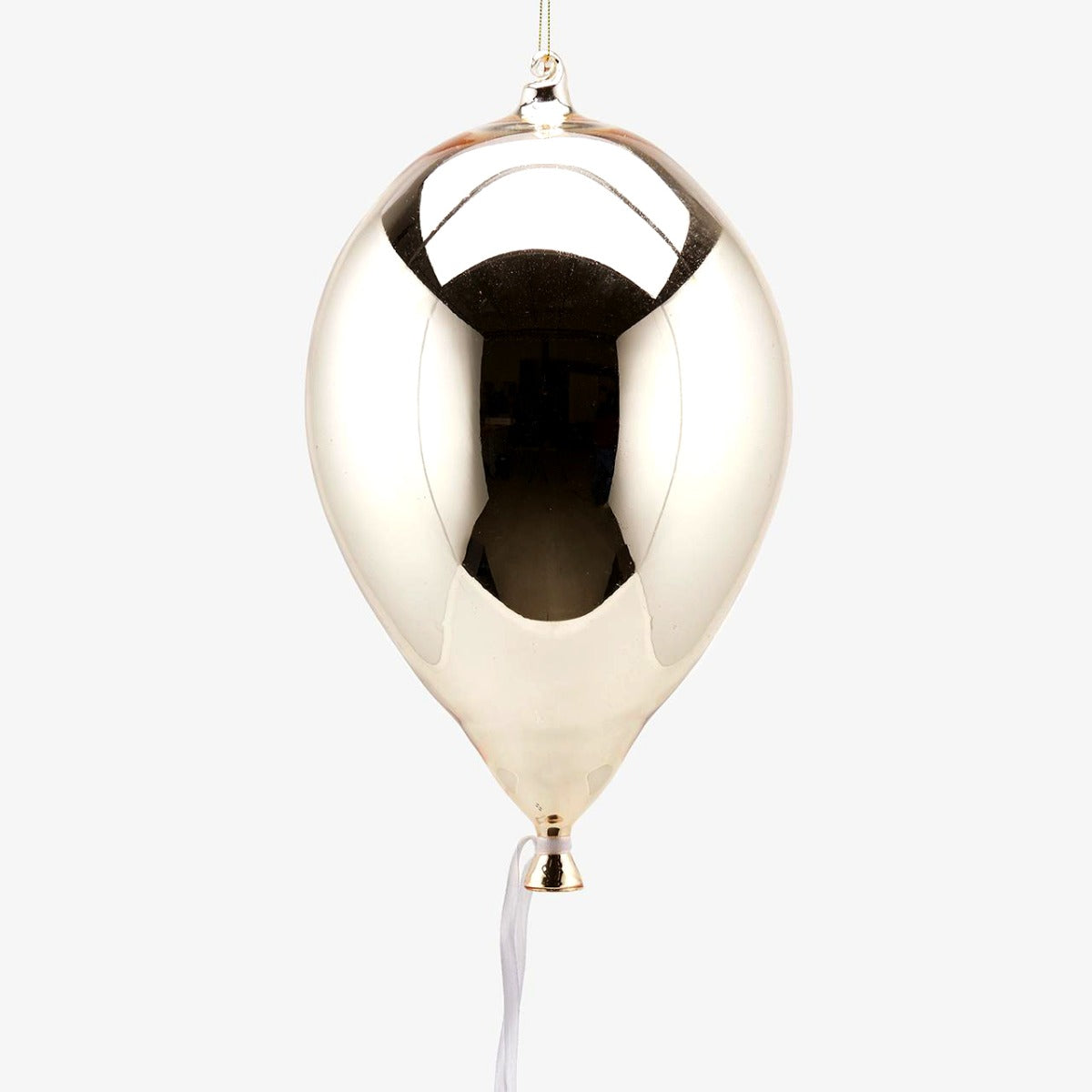 Palloncino da appendere in vetro oro H32 - 683843,01