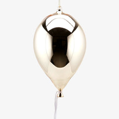 Palloncino da appendere in vetro oro H32 - 683843,01