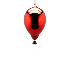 Palloncino da appendere in vetro rosso H19 - 683841,44