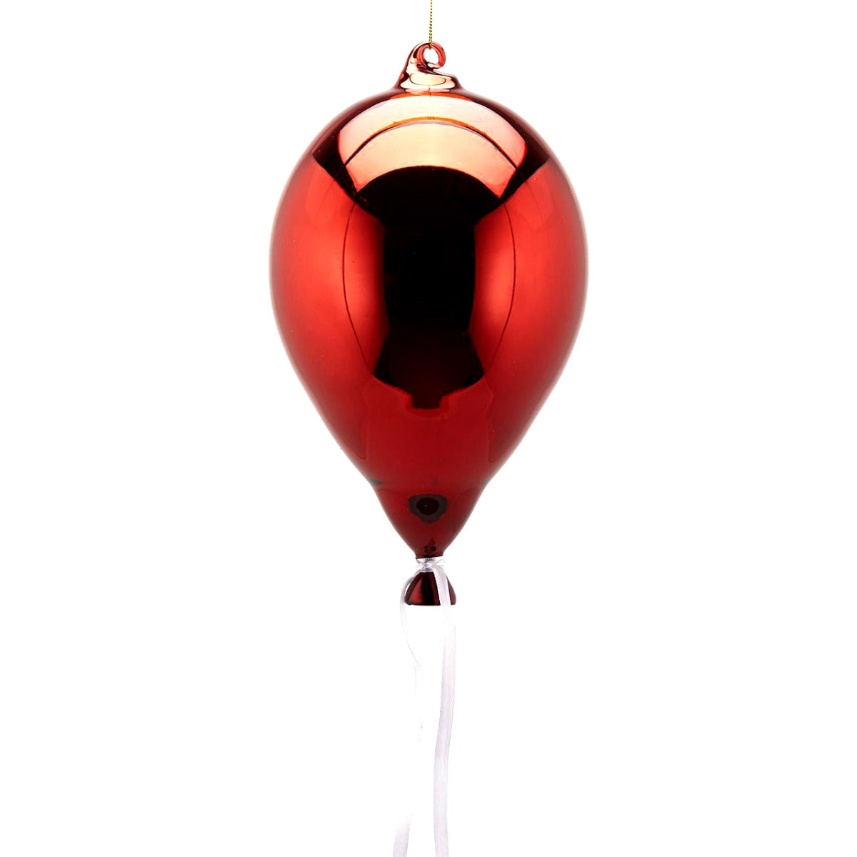 Palloncino da appendere in vetro rosso H24 - 683842,44