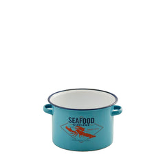 Pentola vintage Aragosta: stoviglie in ferro smaltato o vasi in latta EDG - 605130,81
