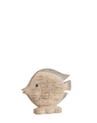 Pesce S - pesci di legno: sculture in legno J Line - 82122