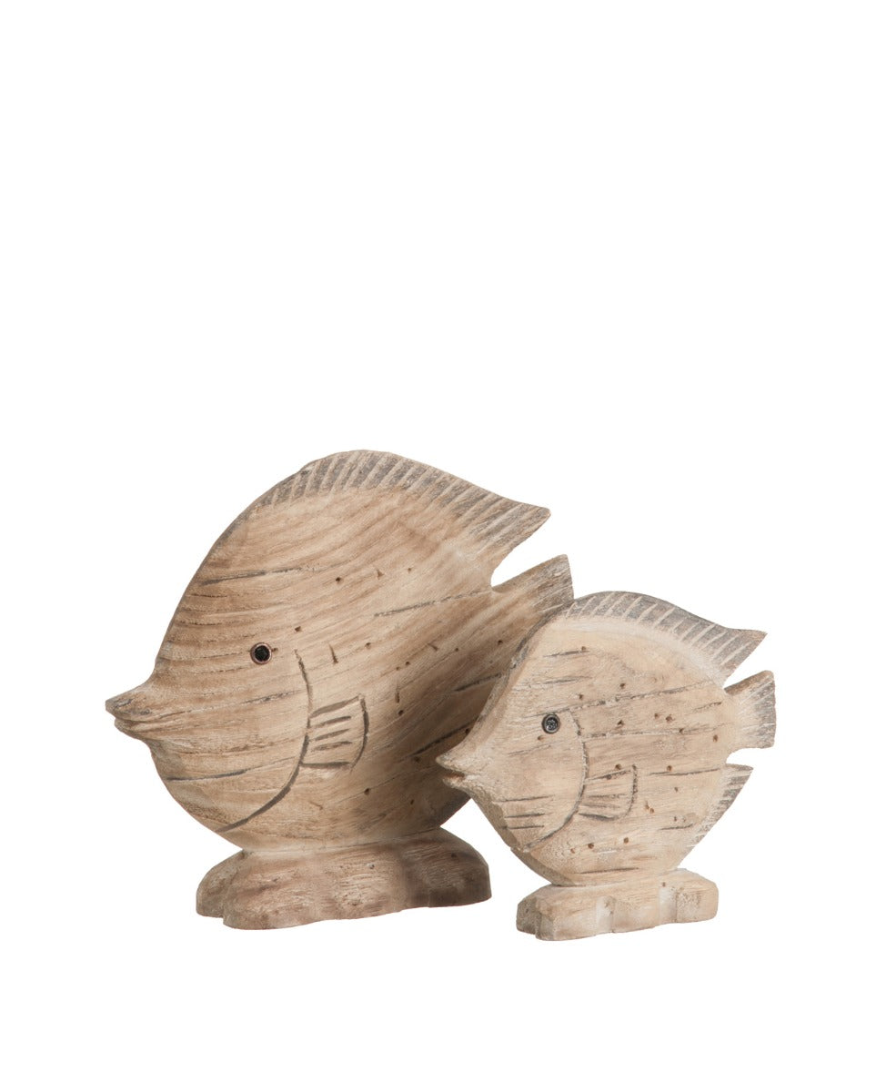 Pesce - pesci di legno: sculture in legno J Line - CONFIG0069