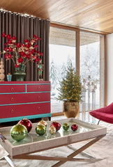 Pino Argentato con 480 LED H120 X D99 | Alberi di Natale con Luci Led Integrate EDG - 686052