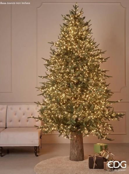 Pino Luxury LED | Albero di Natale Preilluminato con luci MiniLed - CONFIG0233