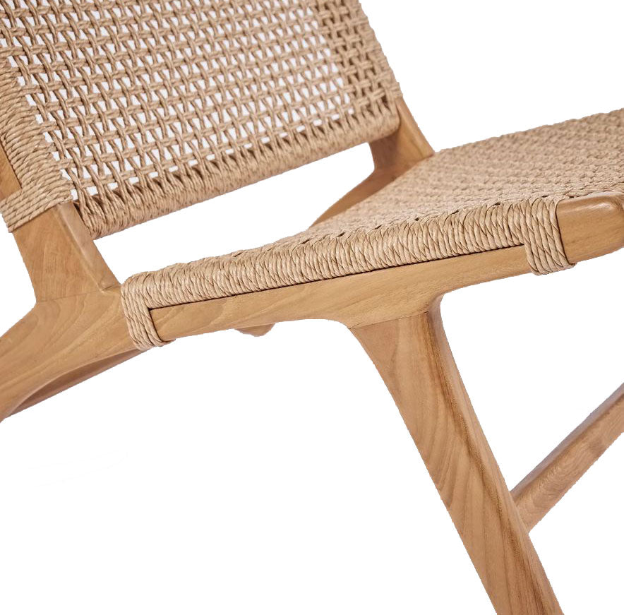 Poltrona Natural in Legno di Teak EDG Enzo De Gasperi - 7400038A976