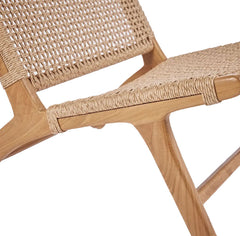 Poltrona Natural in Legno di Teak EDG Enzo De Gasperi - 7400038A976