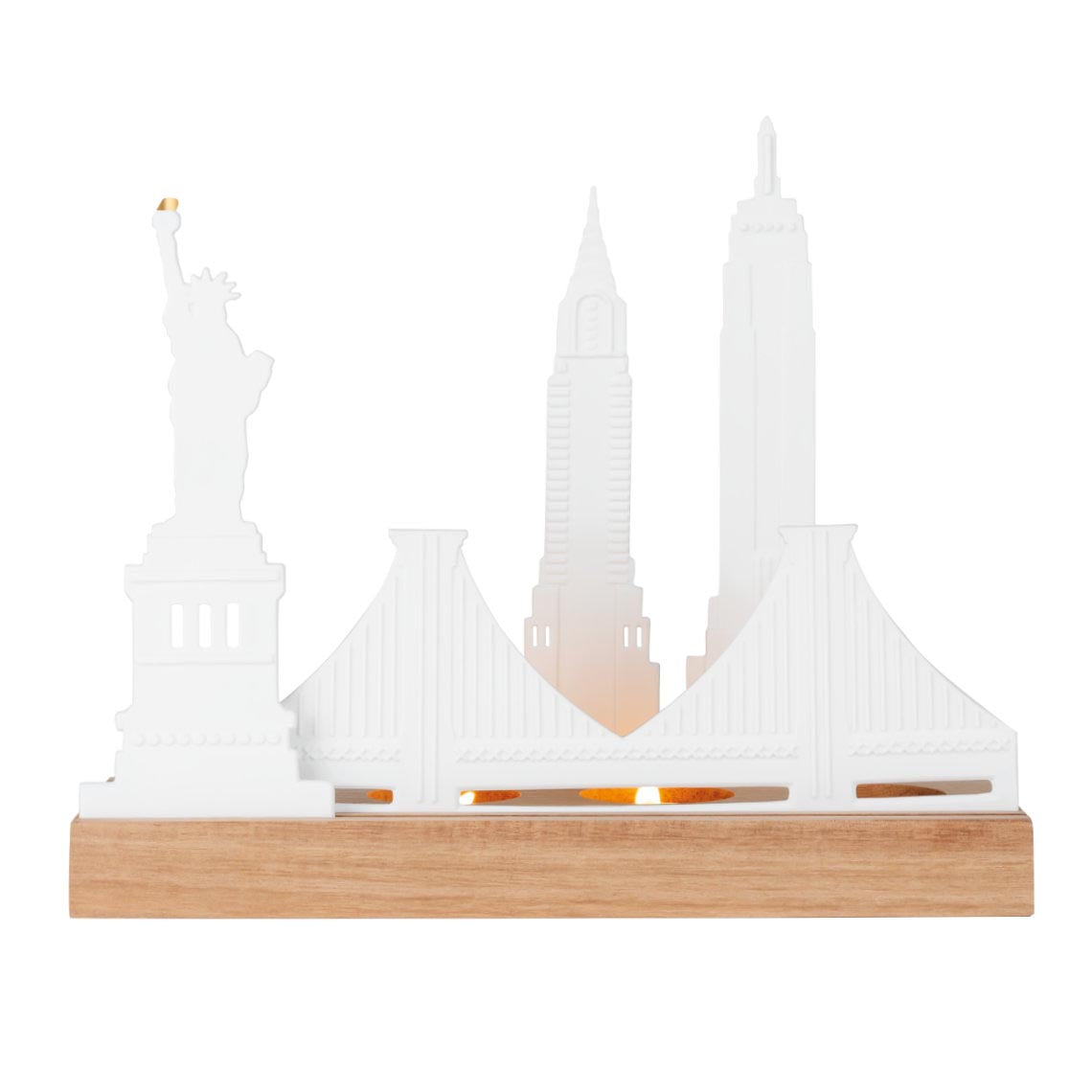 Porta Tealight Silhouette New York - 4992220