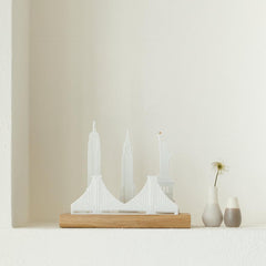 Porta Tealight Silhouette New York - 4992220