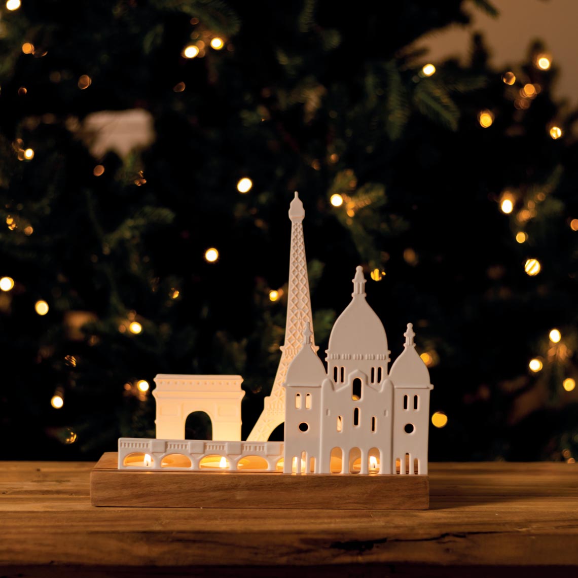 Porta Tealight Silhouette Parigi - 4992218