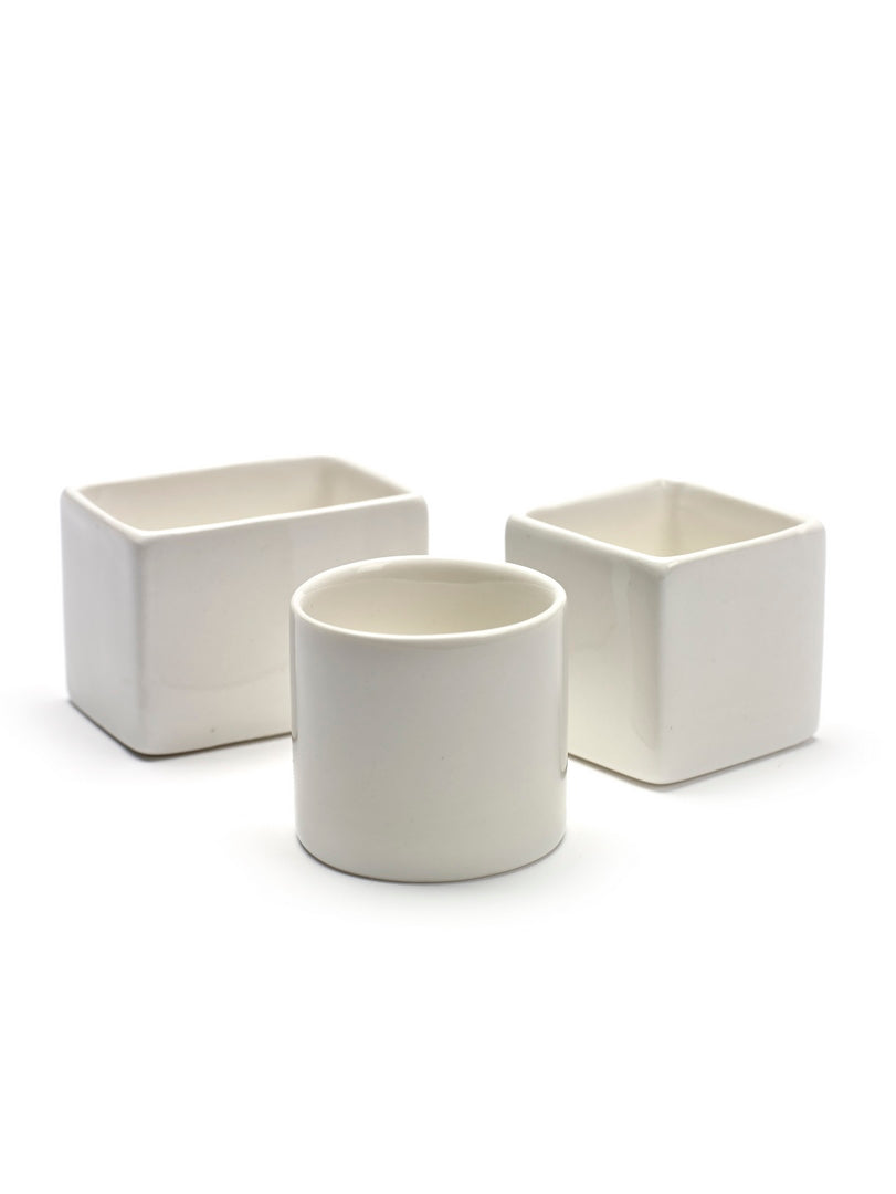 Vassoio con 6 ciotoline finger food: piatti per aperitivi in ceramica Serax - B9215654