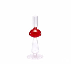 Portacandela Fungo H22,5 D9 in Vetro EDG - Enzo De Gasperi - 4400161A140
