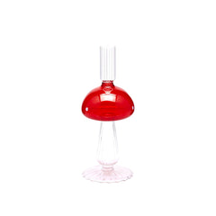 Portacandela Fungo H23 D9,5 in Vetro EDG - Enzo De Gasperi - 4400160A140