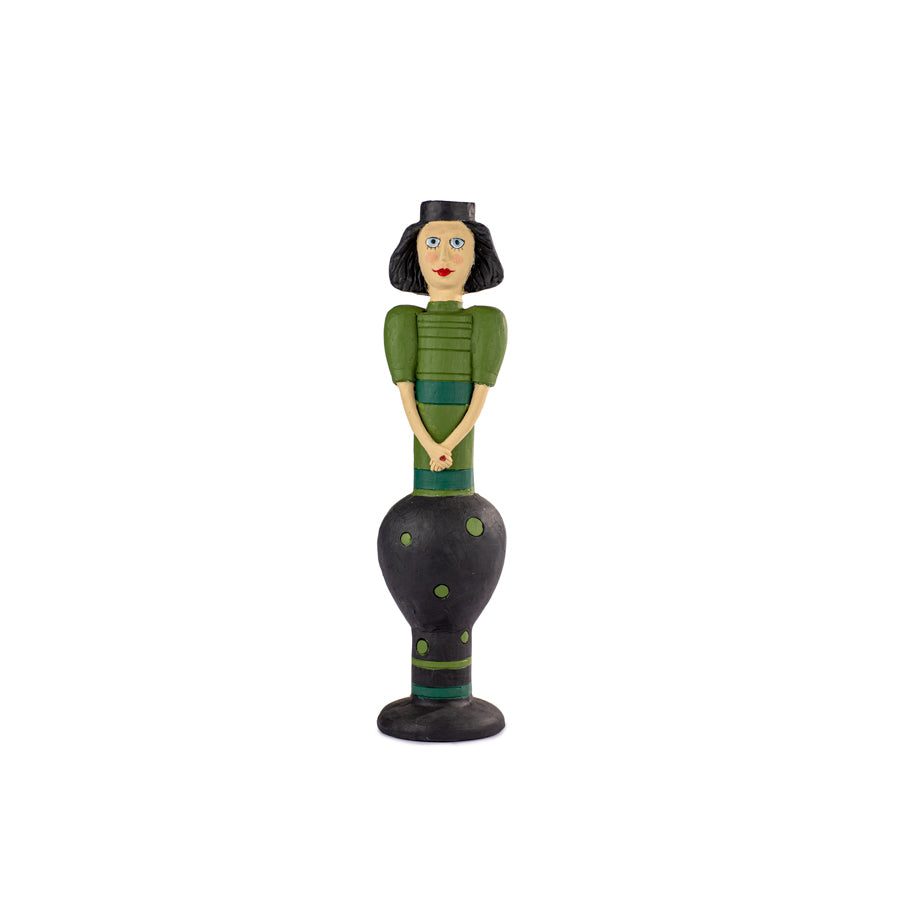 Portacandela Lady Verde H36 - 1224628