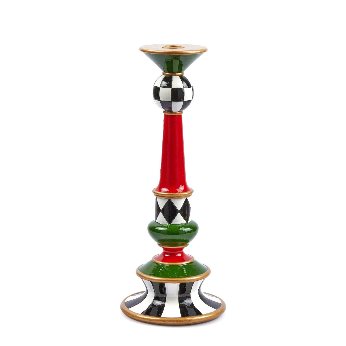 EDG - Enzo De Gasperi Portacandela Scacchi H35 D14 CM - 4400123A190