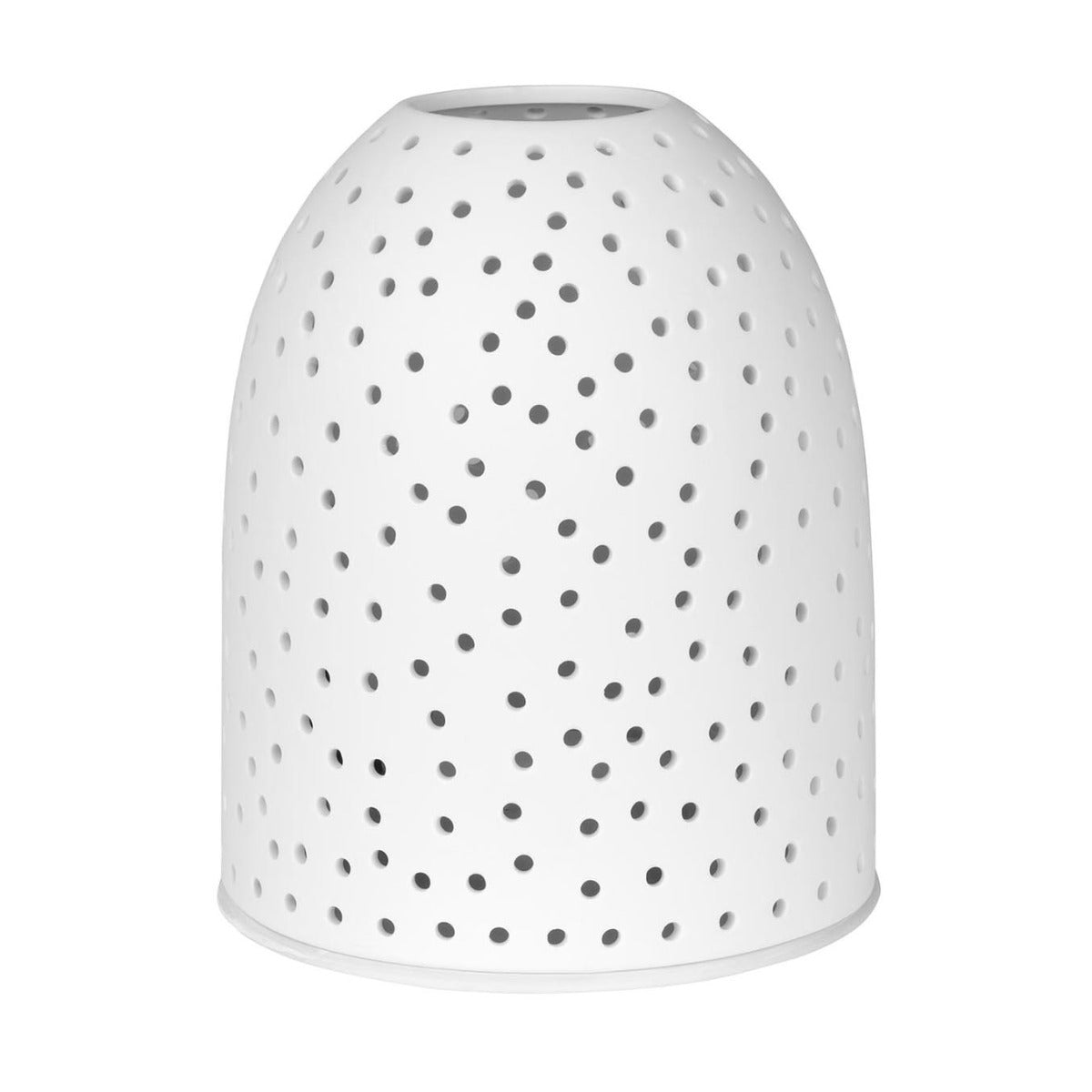 Portacandela Cielo Stellato H15 | Portacandela in ceramica Bianca - 4992194