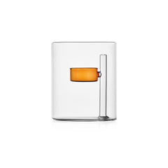 IRIS Porta Tealight 1 Candela Ambra Ichendorf Milano - 09313095