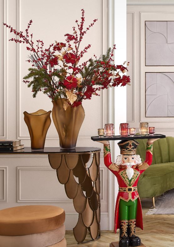 Ilex Ramo H100| Rami natalizi decorativi con bacche rosse - 2500033A400