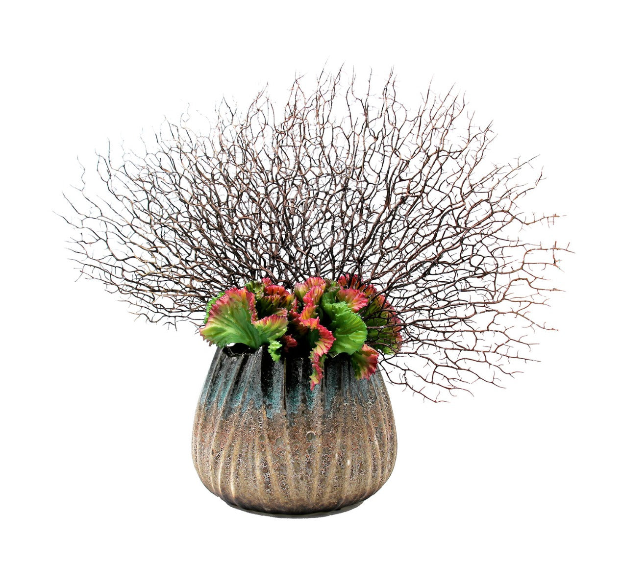 Ramo di Corallo marrone artificiale - 712140,77
