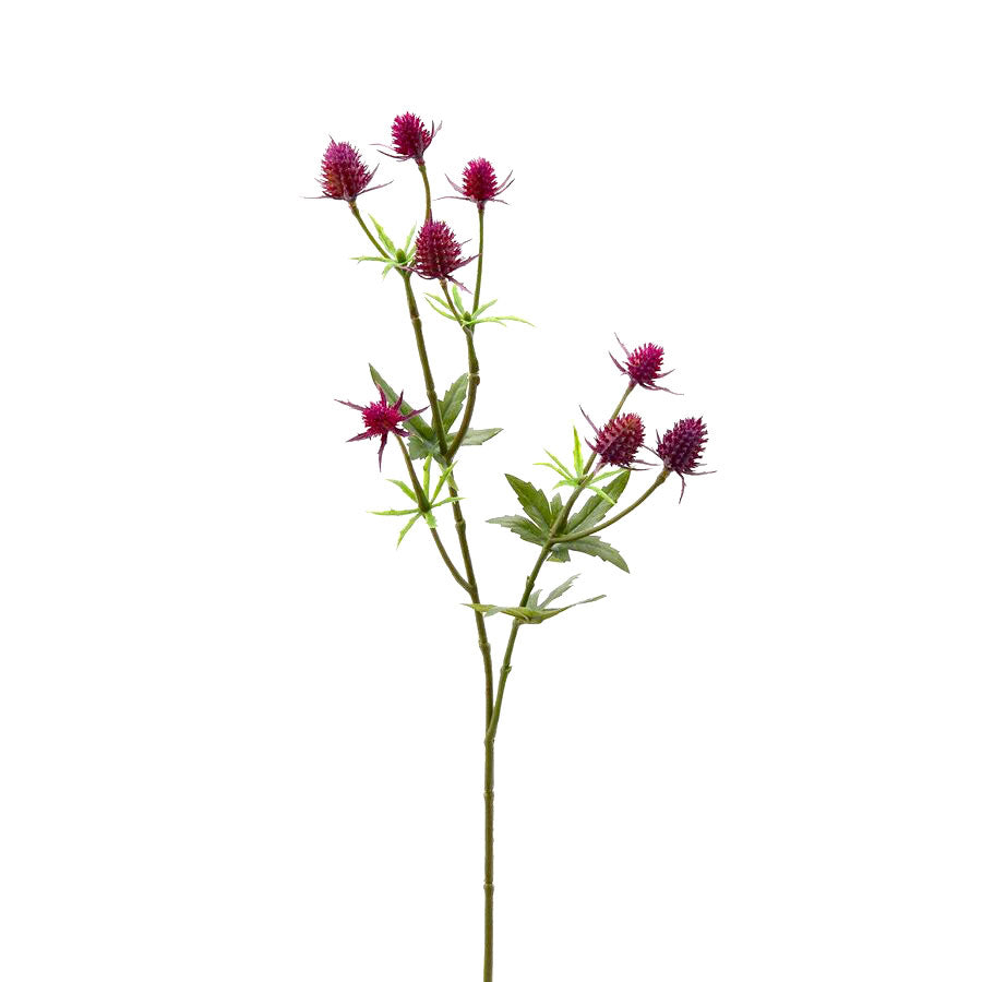 Ramo Cardo Rosso H50 | Fiori Artificiali di Qualit&agrave; - 215665,48