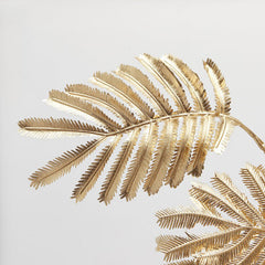 Ramo felce artificiale oro H108 - Ramo decorativo natalizio