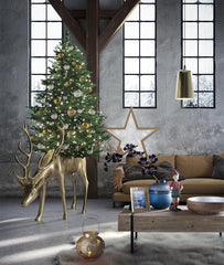 Ramo Delonix Oro e Nero : Rami artificiali decorativi - 215447
