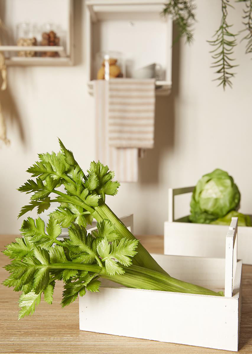 Sedano artificiale H28 : Verdura decorativa artificiale - 250666