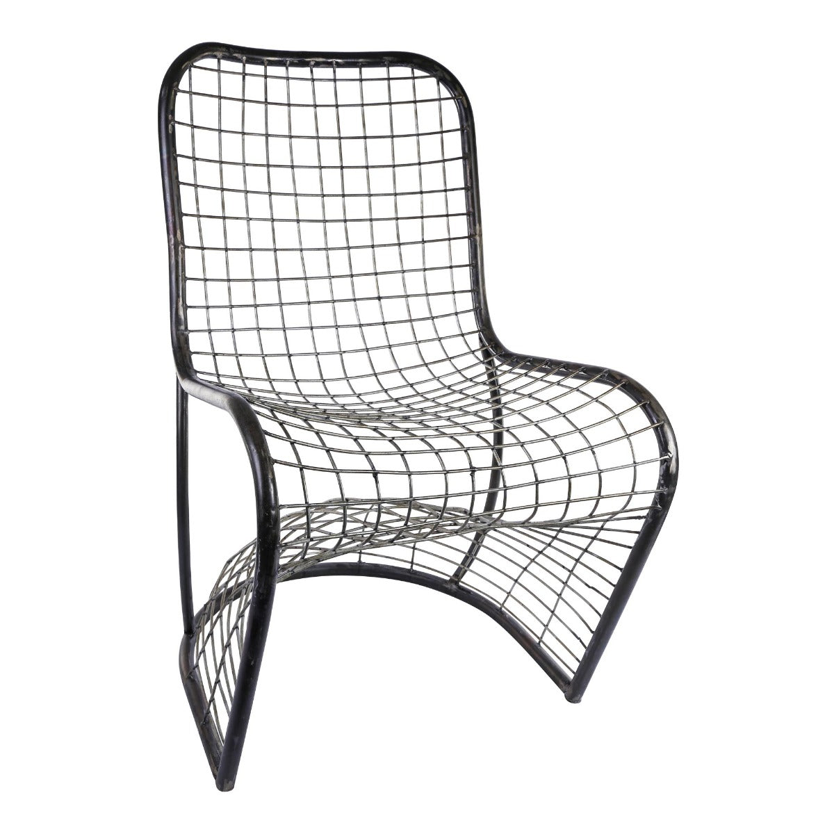 Kick grey metal chair fautieul - 679931