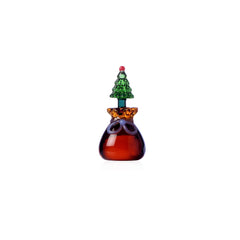Segnaposto Albero di Natale con Sacco Ambra in vetro Christmas Tales Ichendorf Milano