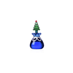 Segnaposto Albero di Natale con Sacco Blu in vetro Christmas Tales Ichendorf Milano