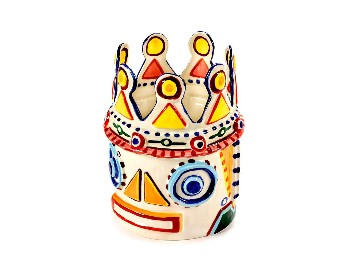 Vaso 02 Mix Sicily | Vaso in Ceramica Colorata Designer Ottolenghi - Ivo Bisignano by Serax - B8922012